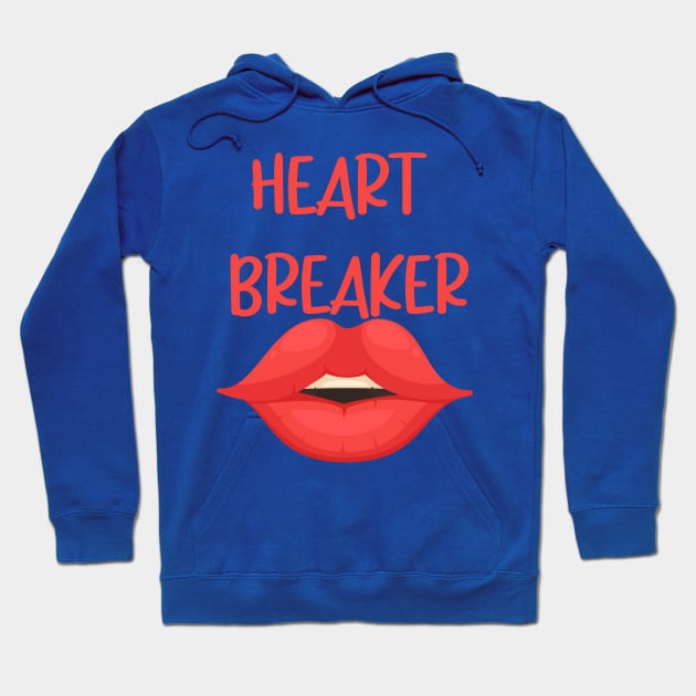 Heart breaker for lovers couples Hoodie by akiotatsuo